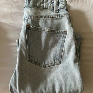 Zara high wasted wide leg jeans